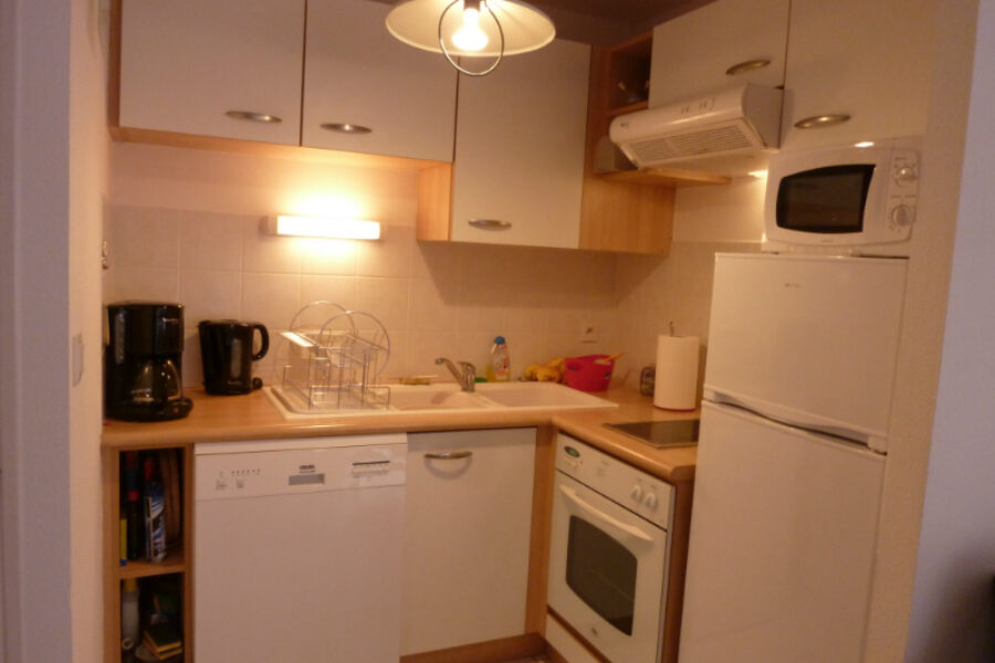 appartement les bains kitchenette 01